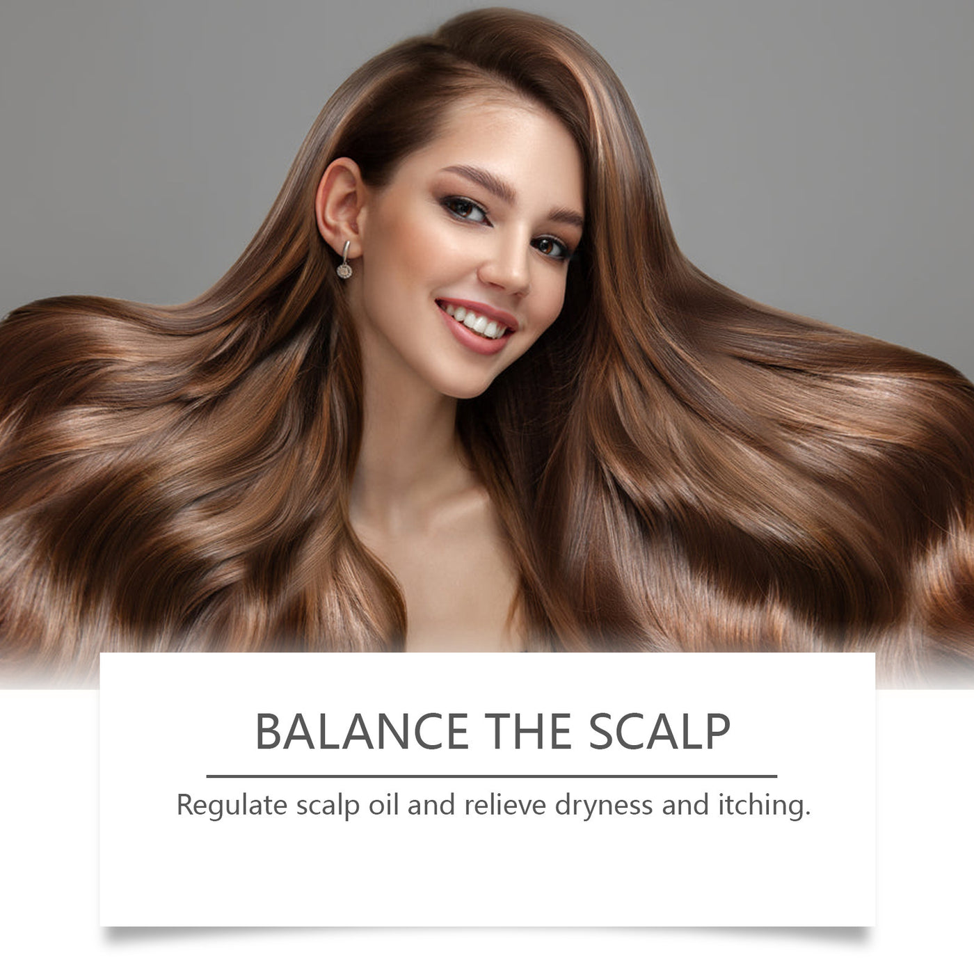 Óleo capilar de coco e alecrim, fragrância nutritiva e hidratante, cuidados com os cabelos