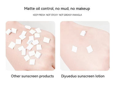 Protetor solar FPS50 Isolamento Proteção UV Verão