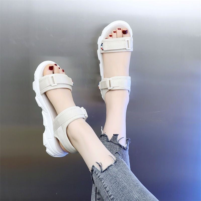 Sandálias Esportivas Femininas Verão Clássicas Combinando Todas