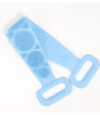 Toalha de banho de silicone para esfregar as costas
