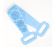 Toalha de banho de silicone para esfregar as costas