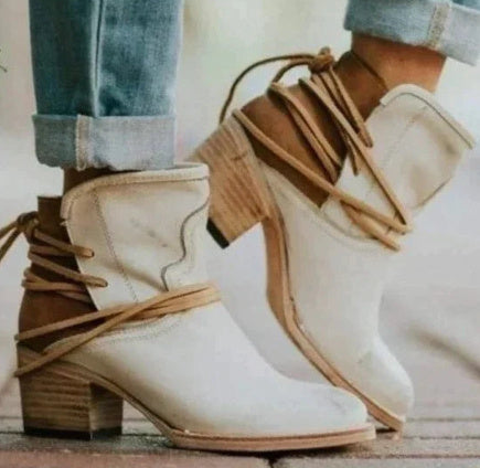 Botas femininas de salto alto Slingback
