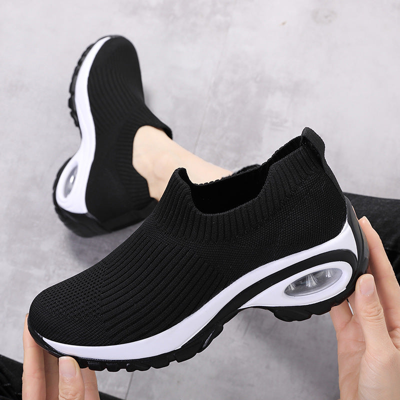 Tênis femininos Air Cushion Mesh respirável tênis esportivos para corrida