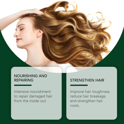 Óleo capilar de coco e alecrim, fragrância nutritiva e hidratante, cuidados com os cabelos