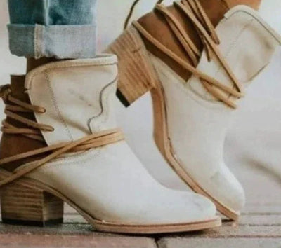 Botas femininas de salto alto Slingback