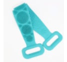 Toalha de banho de silicone para esfregar as costas